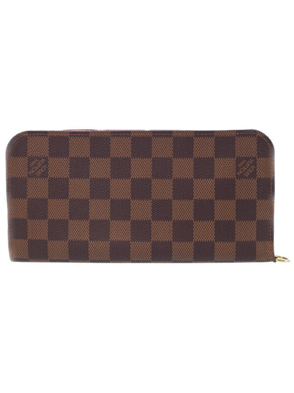 Louis Vuitton Bi Insolite Long Damier fold Portefeuille Wallet Brown